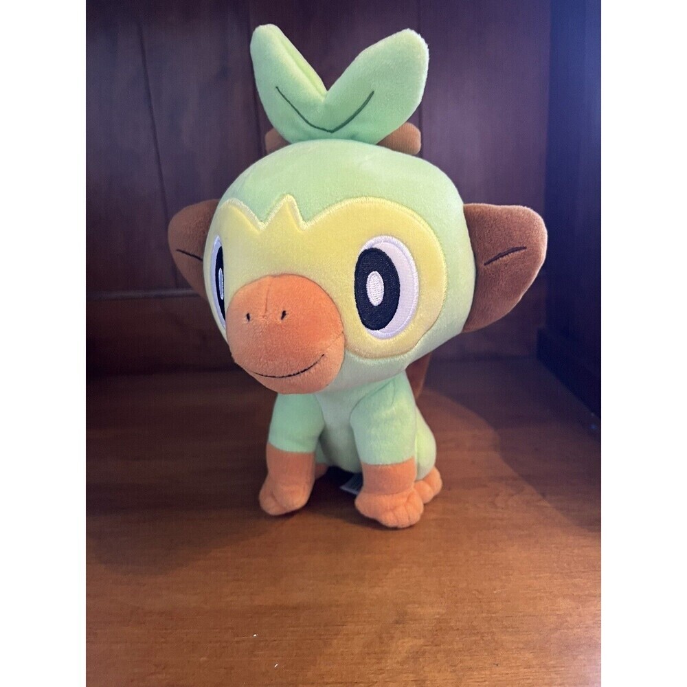 Pokémon Grookey 8" Plush Official Pokémon 2021